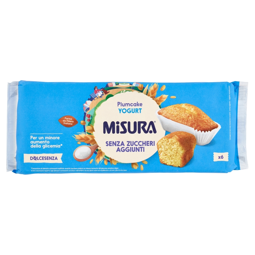 Misura Dolcesenza 6 Plumcake 190 g