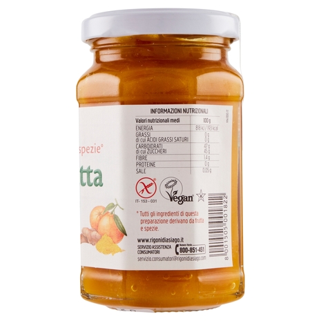 Rigoni di Asiago Fiordifrutta Mandarino e curcuma bio 260 g