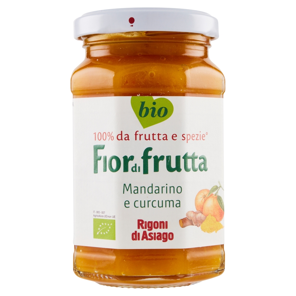 Rigoni di Asiago Fiordifrutta Mandarino e curcuma bio 260 g
