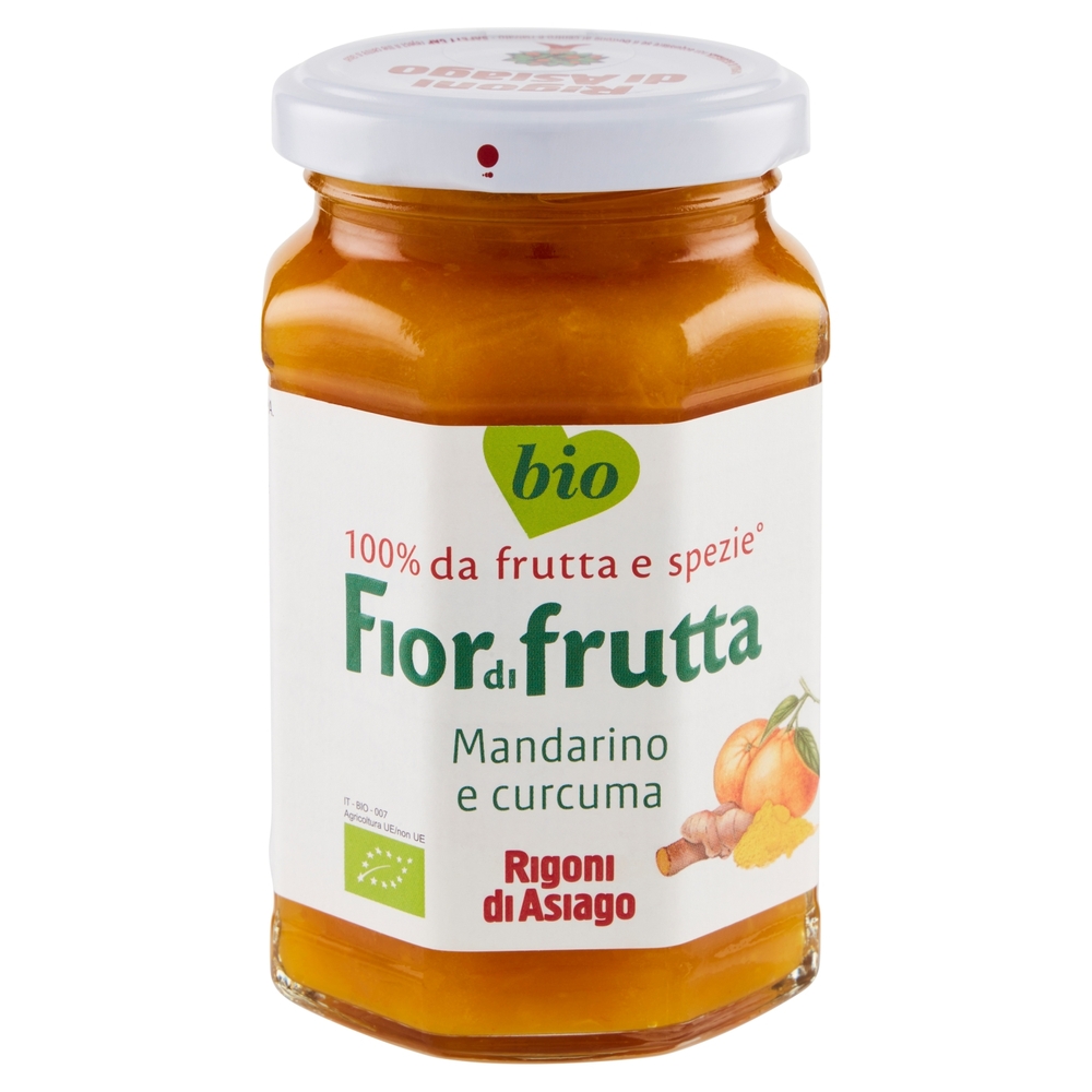 Rigoni di Asiago Fiordifrutta Mandarino e curcuma bio 260 g