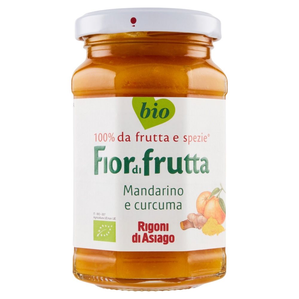 Rigoni di Asiago Fiordifrutta Mandarino e curcuma bio 260 g