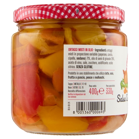 Le Conserve della Nonna Salsa Contadina Grossa 400 g