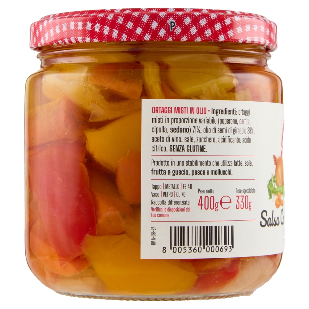 Le Conserve della Nonna Salsa Contadina Grossa 400 g