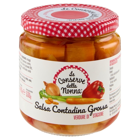 Le Conserve della Nonna Salsa Contadina Grossa 400 g