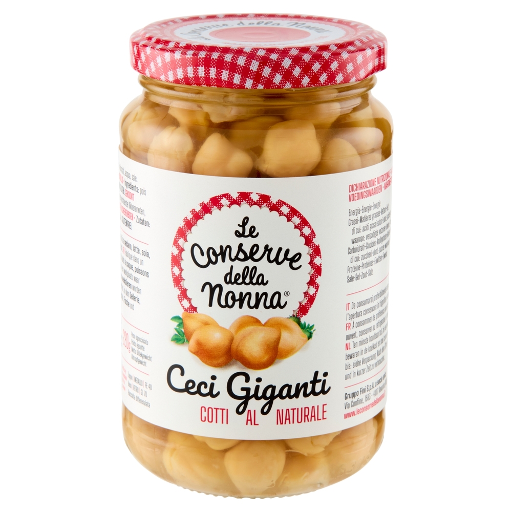 Le Conserve della Nonna Ceci Giganti Cotti al Naturale 360 g
