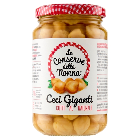 Le Conserve della Nonna Ceci Giganti Cotti al Naturale 360 g