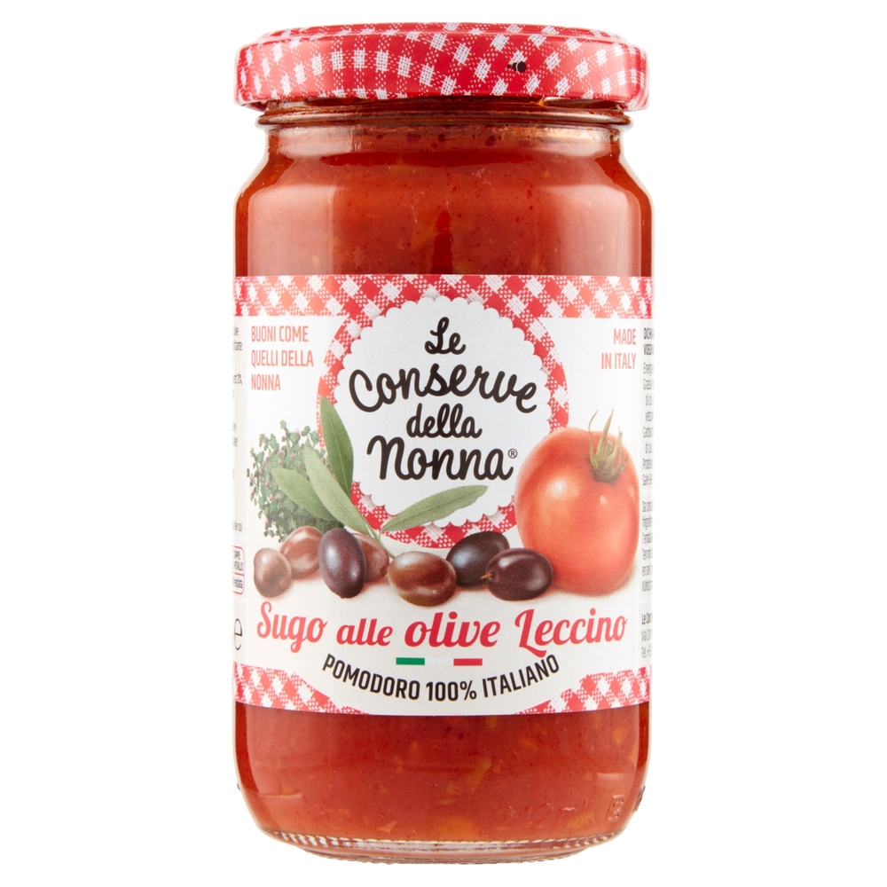 Le Conserve della Nonna Sugo alle olive Leccino 190 g
