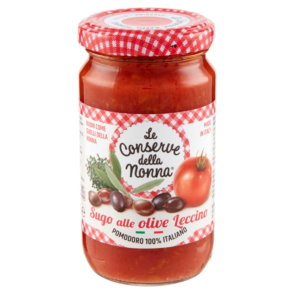 Le Conserve della Nonna Sugo alle olive Leccino 190 g