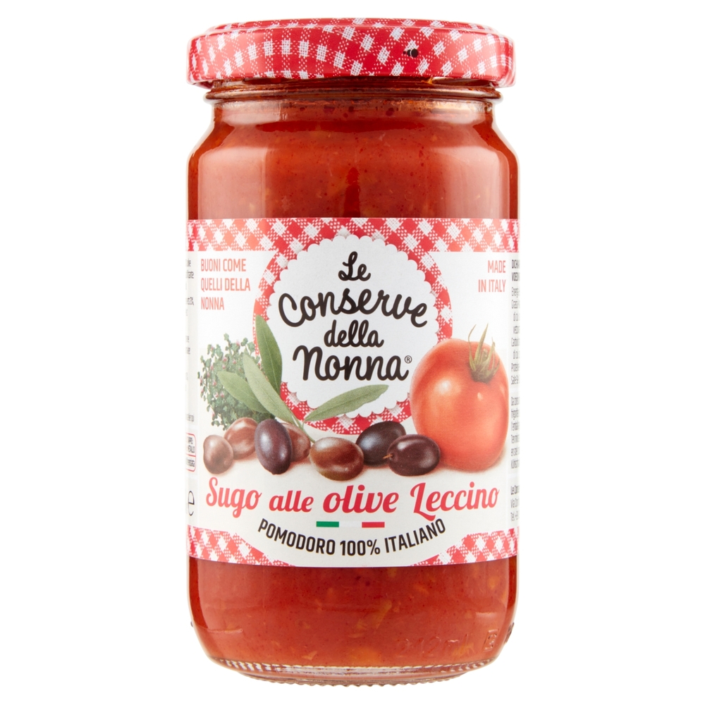 Le Conserve della Nonna Sugo alle olive Leccino 190 g