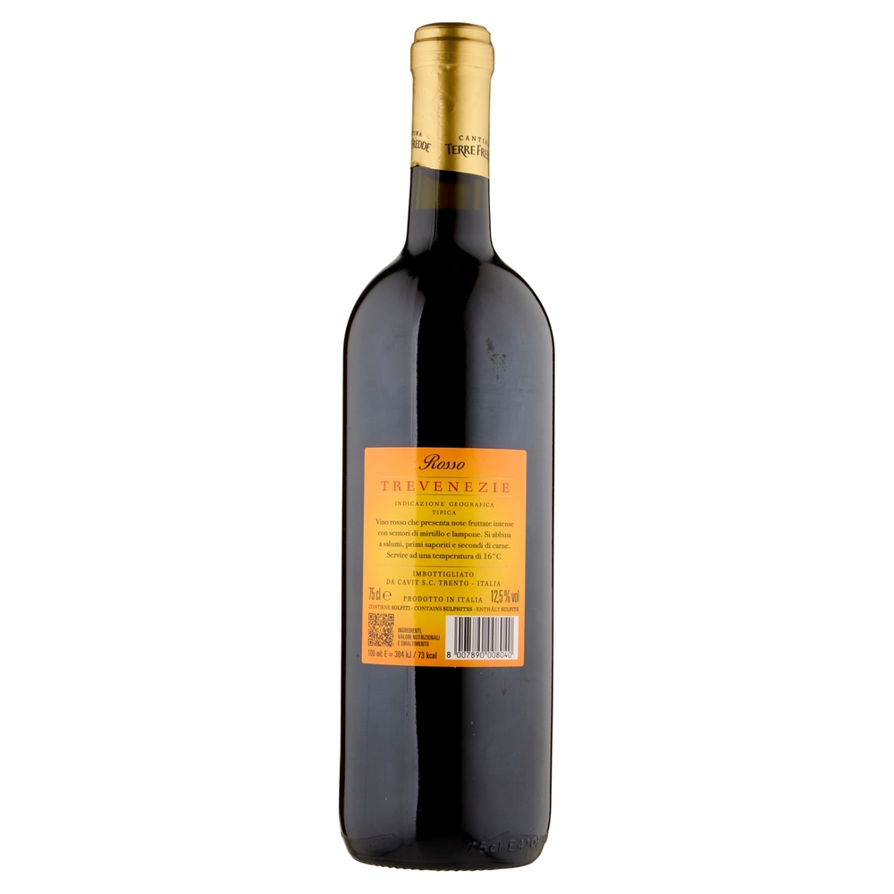 Cantina Terre Fredde Rosso Trevenezie IGT 75 cl