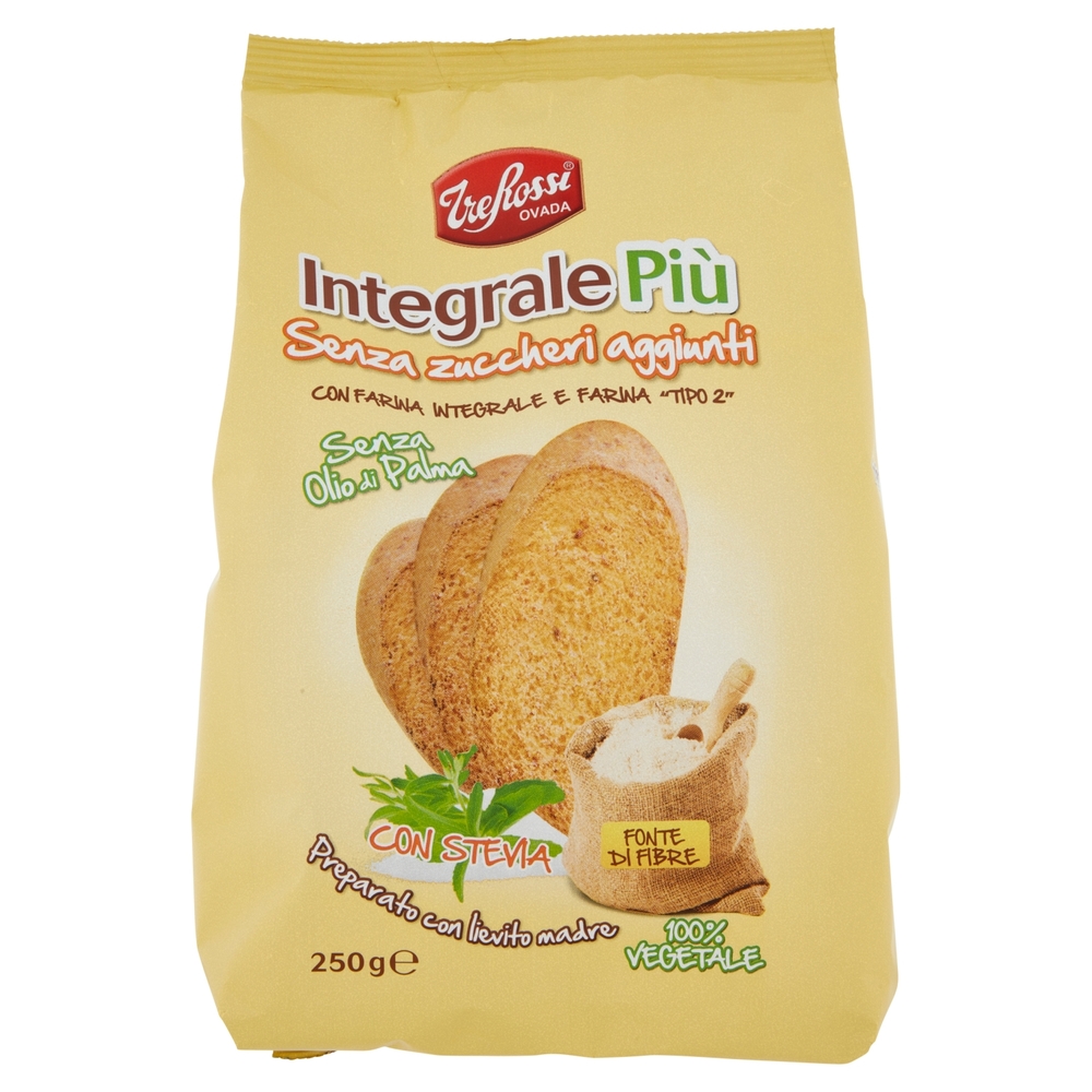 TreRossi IntegralePiù Senza zuccheri aggiunti 250 g