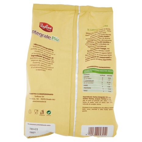 TreRossi IntegralePiù Senza zuccheri aggiunti 250 g