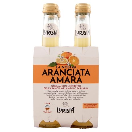 Lurisia la Nostra Aranciata Amara confezione 4 x 275 ml
