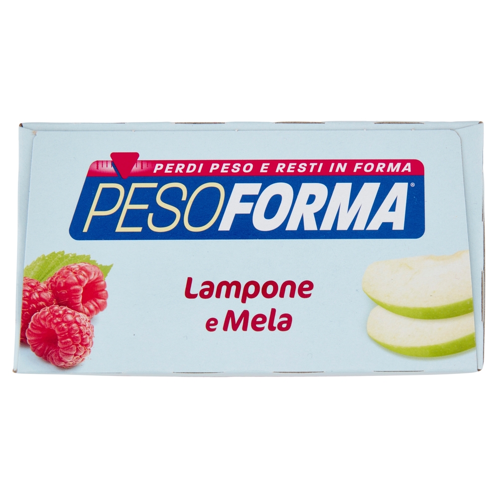 Pesoforma Biscotto Lampone e Mela, sostitutivo del pasto per perdita e controllo del peso, 16 x 33g