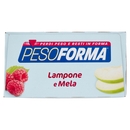 Pesoforma Biscotto Lampone e Mela, sostitutivo del pasto per perdita e controllo del peso, 16 x 33g