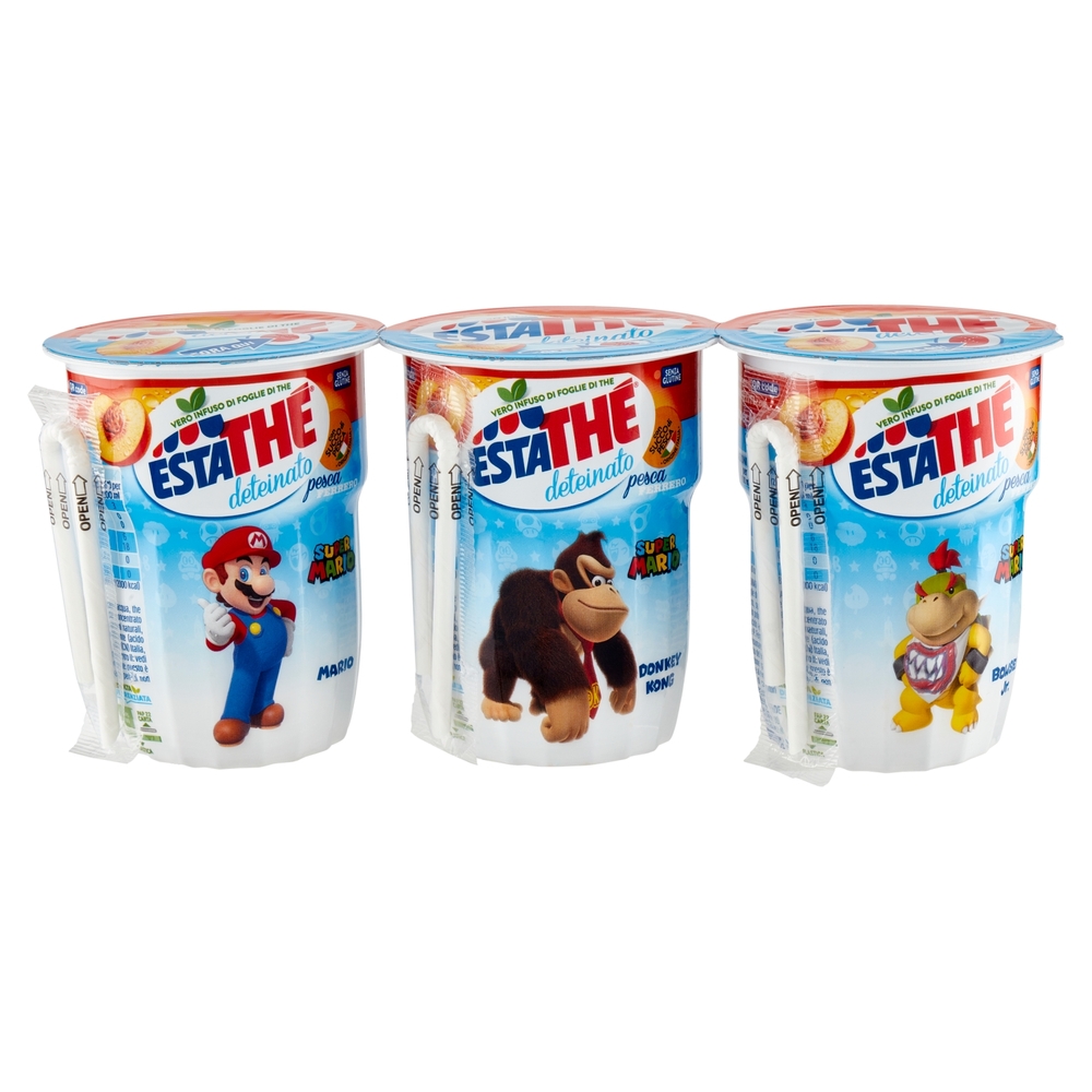 Estathé deteinato pesca Super Mario 3 x 200 ml