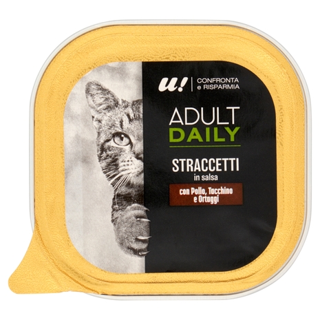 Straccetti Gatto con Pollo, Tacchino e Ortaggi U! Confronta e Risparmia