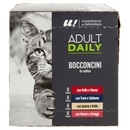 Bocconcini in Salsa Gatto Adulto Multipack U! Confronta e Risparmia