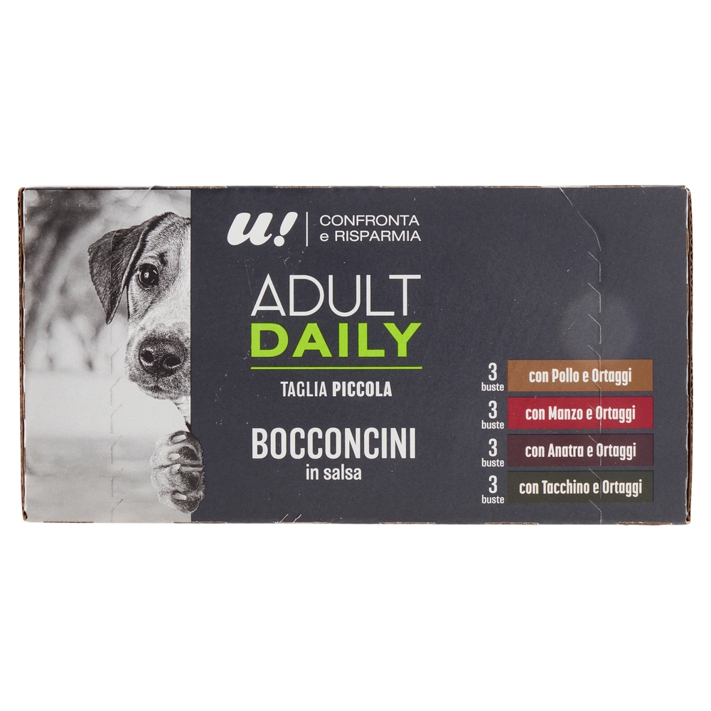 Bocconcini in Salsa Cane Adulto Multipack U! Confronta e Risparmia