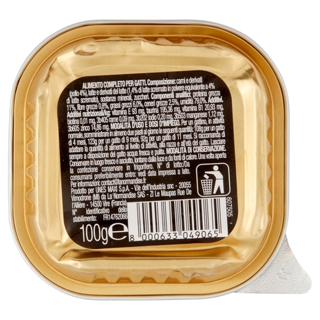 Paté Gatto Junior con Pollo e Latte U! Confronta e Risparmia