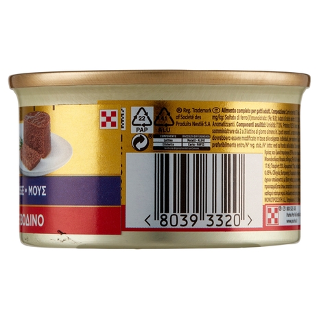 PURINA GOURMET Gold Mousse con Manzo 85 g