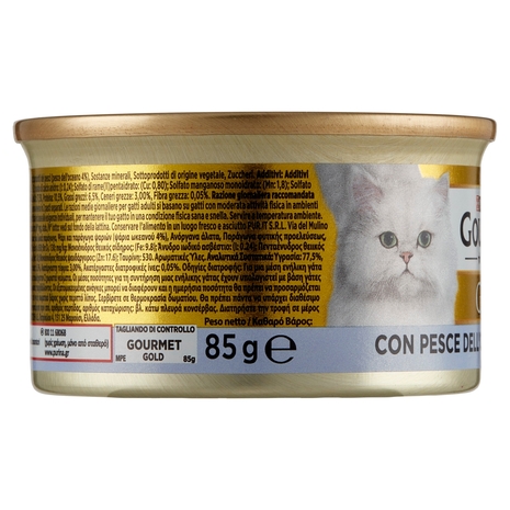 PURINA GOURMET Gold Mousse con Pesce dell'Oceano 85 g