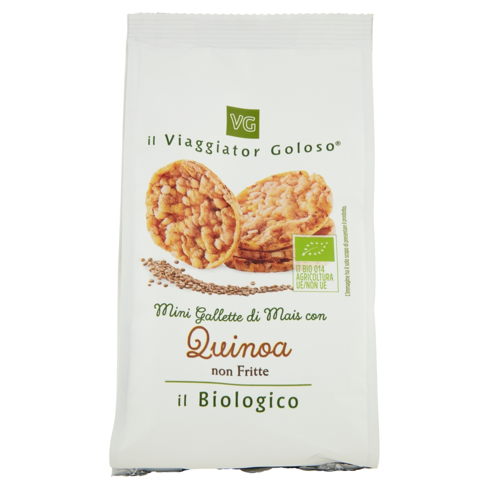 Mini Gallette di Mais con Quinoa BIO Il Viaggiator Goloso