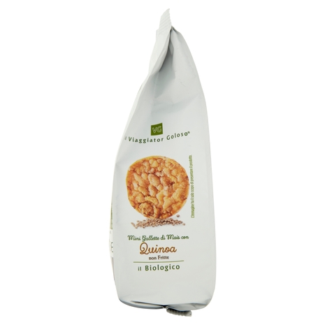 Mini Gallette di Mais con Quinoa BIO Il Viaggiator Goloso