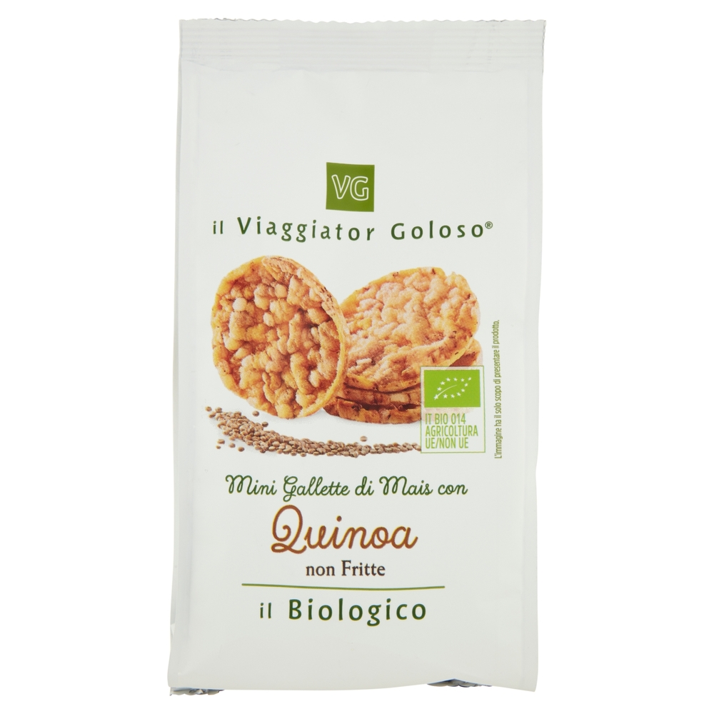 Mini Gallette di Mais con Quinoa BIO Il Viaggiator Goloso