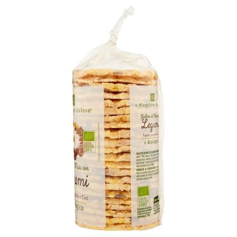 Gallette di Mais con Legumi BIO Il Viaggiator Goloso