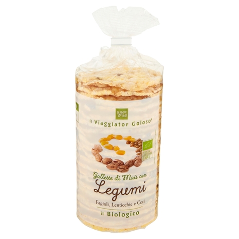 Gallette di Mais con Legumi BIO Il Viaggiator Goloso