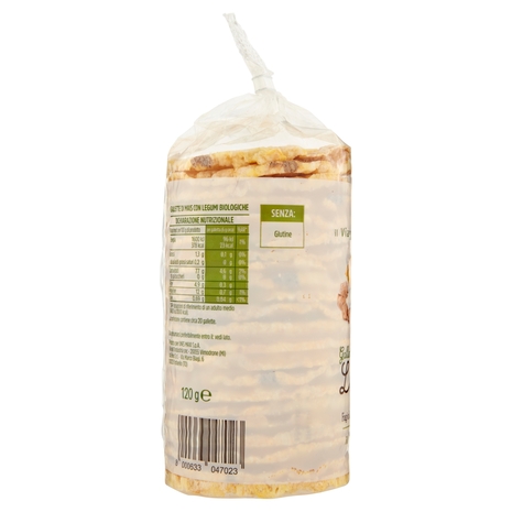 Gallette di Mais con Legumi BIO Il Viaggiator Goloso