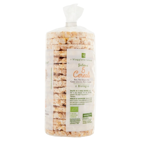 Gallette ai 5 Cereali BIO Il Viaggiator Goloso