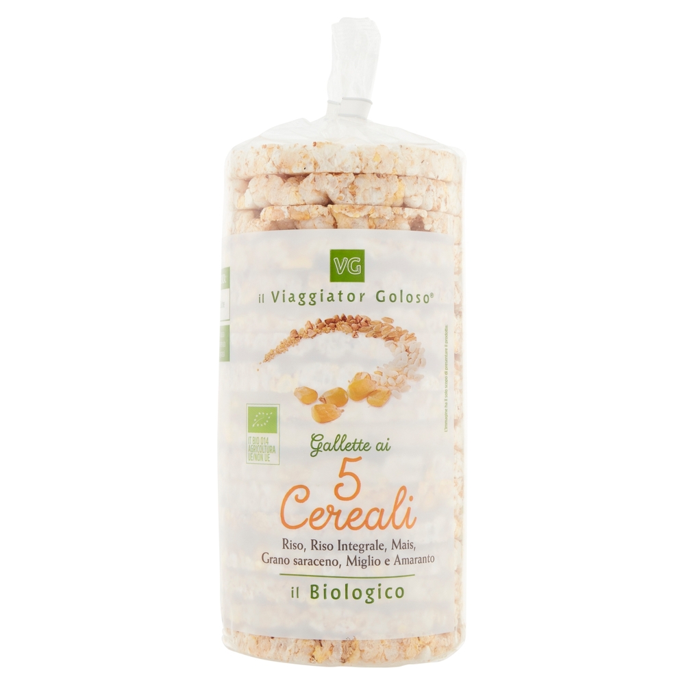 Gallette ai 5 Cereali BIO Il Viaggiator Goloso