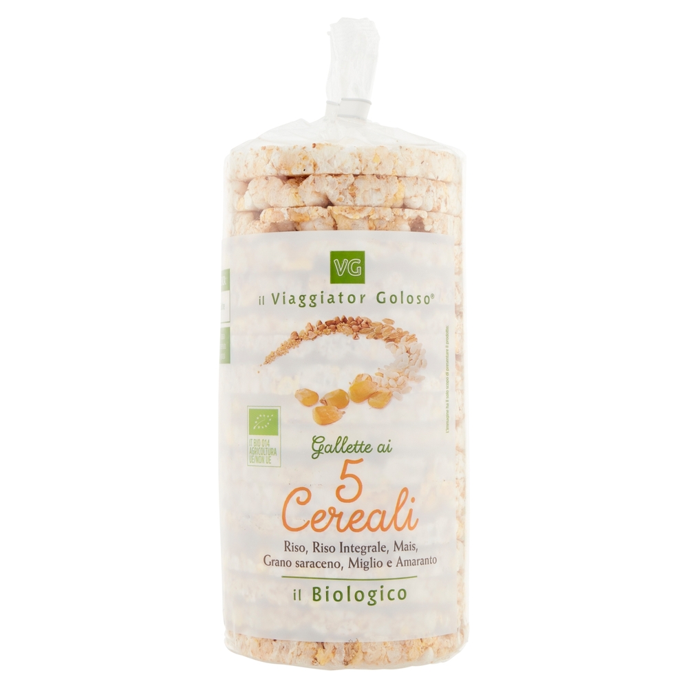 Gallette ai 5 Cereali BIO Il Viaggiator Goloso