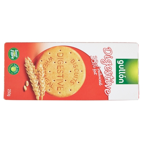 Gullón Digestive -33%* di grassi in meno 250 g