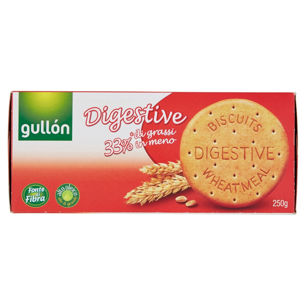 Gullón Digestive -33%* di grassi in meno 250 g
