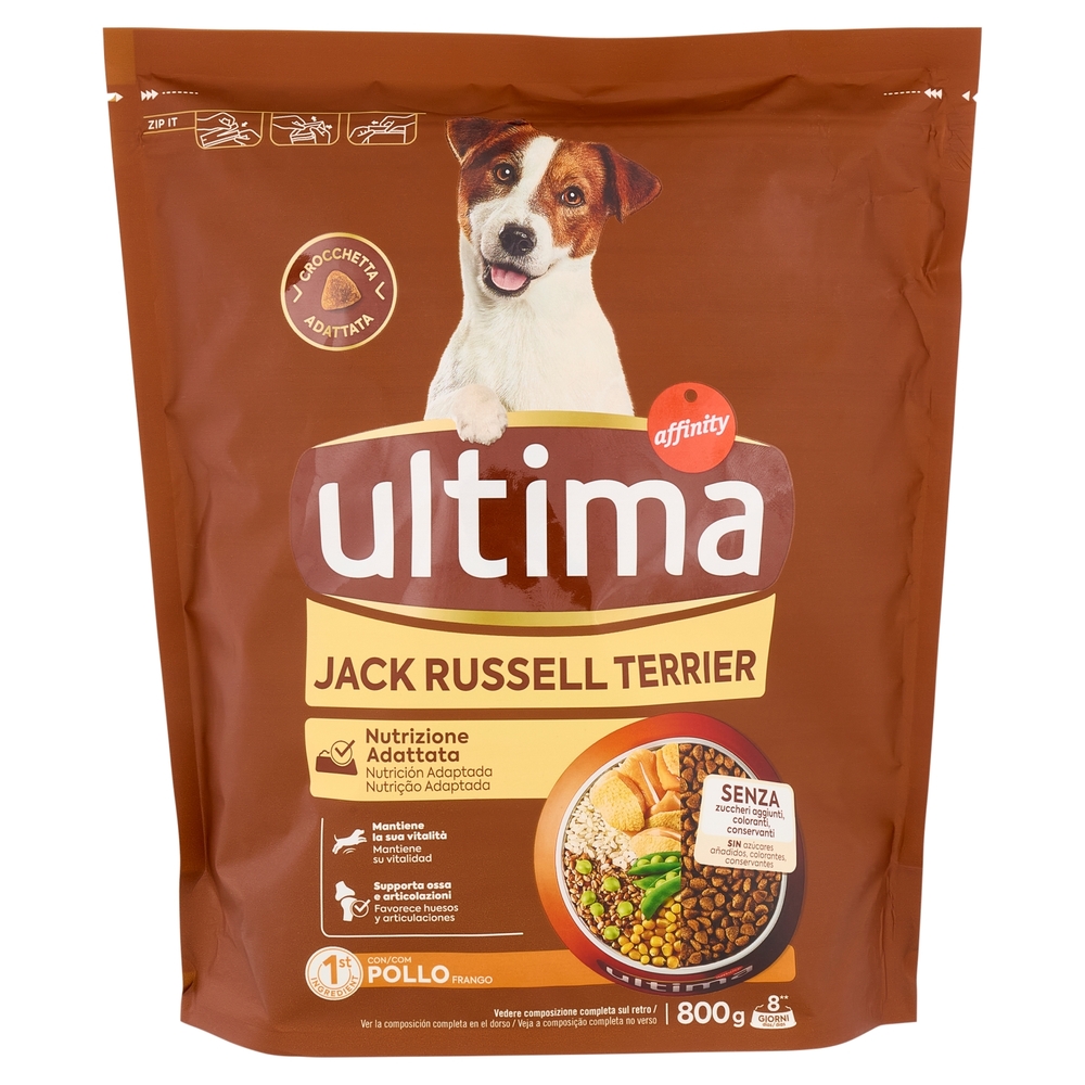 ultima Dog Jack Russell Pollo 800 g
