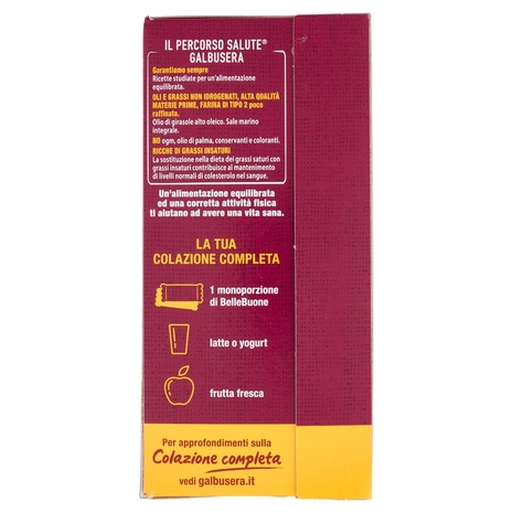 Galbusera BelleBuone 5 Colazioni Mirtilli rossi mandorle semi di zucca 5 x 40 g