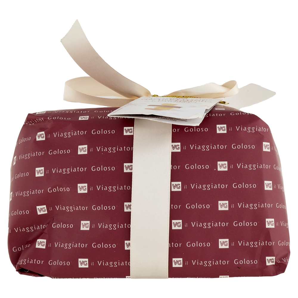 Panettone con Mela Candita Italiana e Cannella Il Viaggiator Goloso