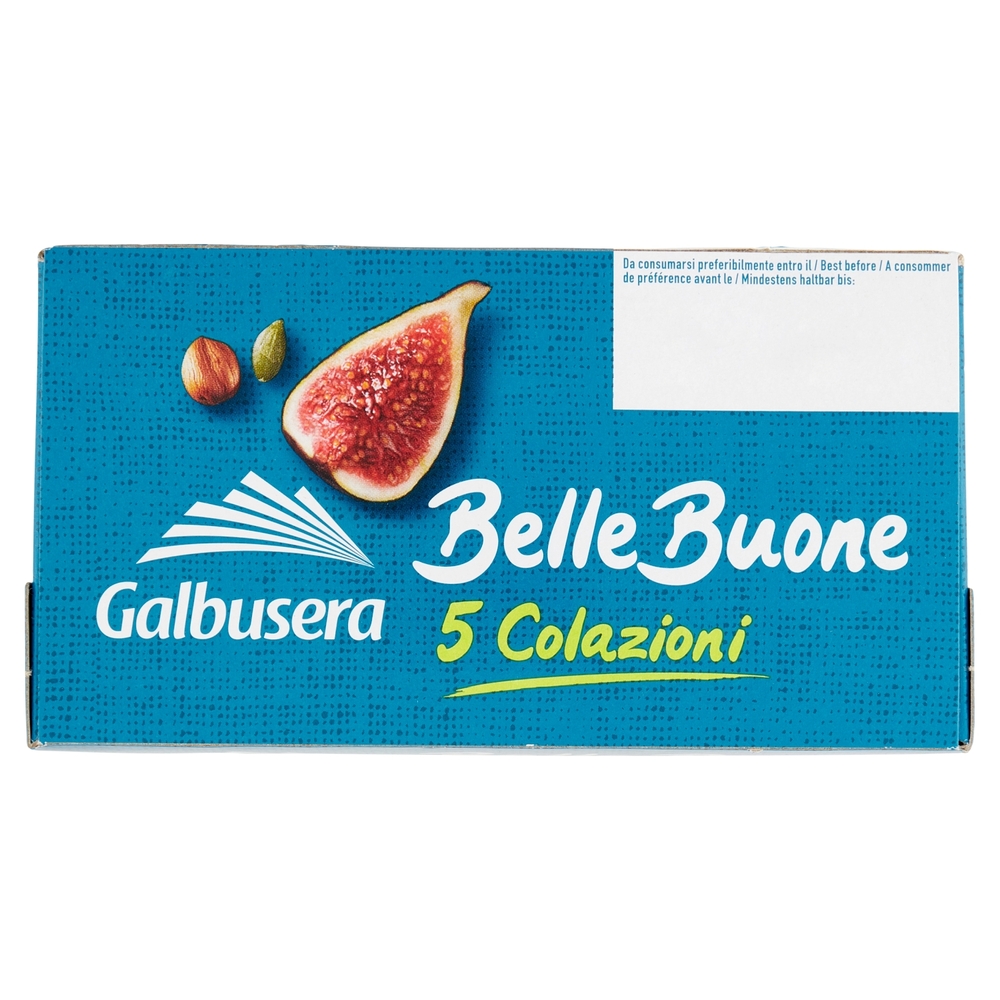 Galbusera BelleBuone 5 Colazioni Fichi nocciole semi di zucca 5 x 40 g