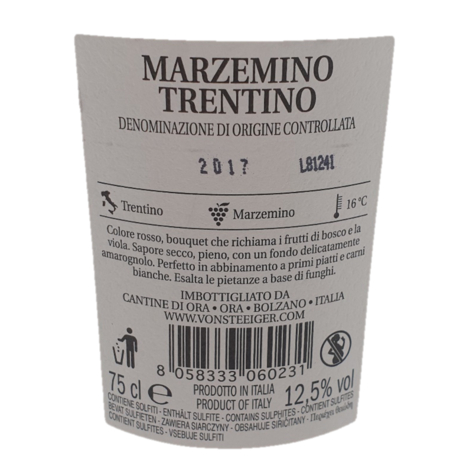 Von Steeiger, 2 Bottiglie