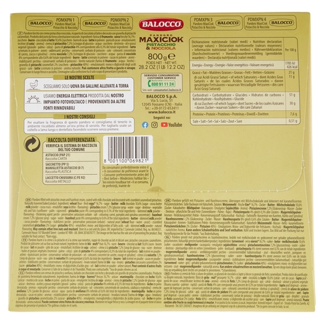 Balocco Pandoro Maxiciok Pistacchio & Nocciola 800 g