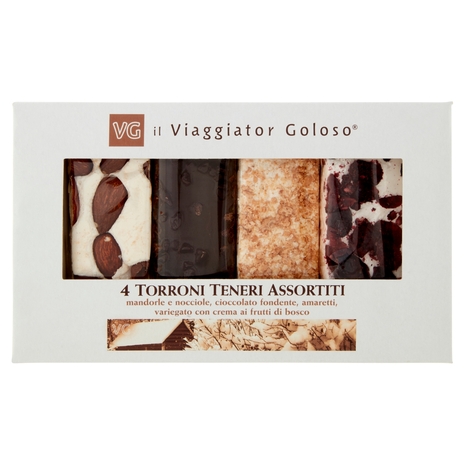 Quattro Torroni Teneri Assortiti il Viaggiator Goloso