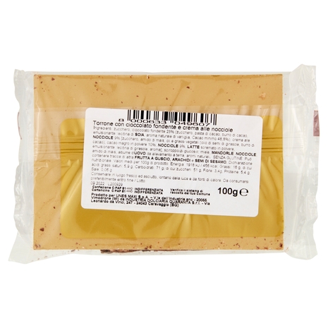 Torrone Tenero con Cioccolato Fondente e Crema alle Nocciole il Viaggiator Goloso