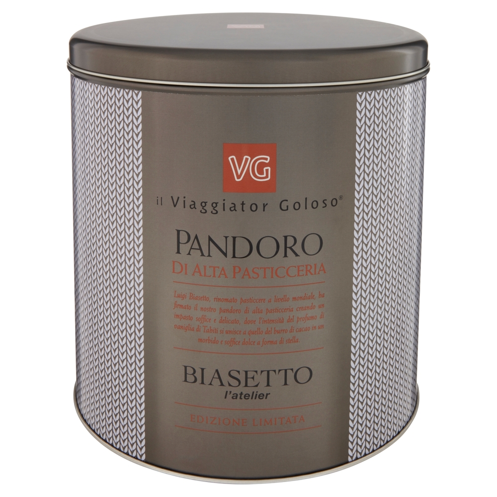 Pandoro di Alta Pasticceria Biasetto L'Atelier Il Viaggiator Goloso