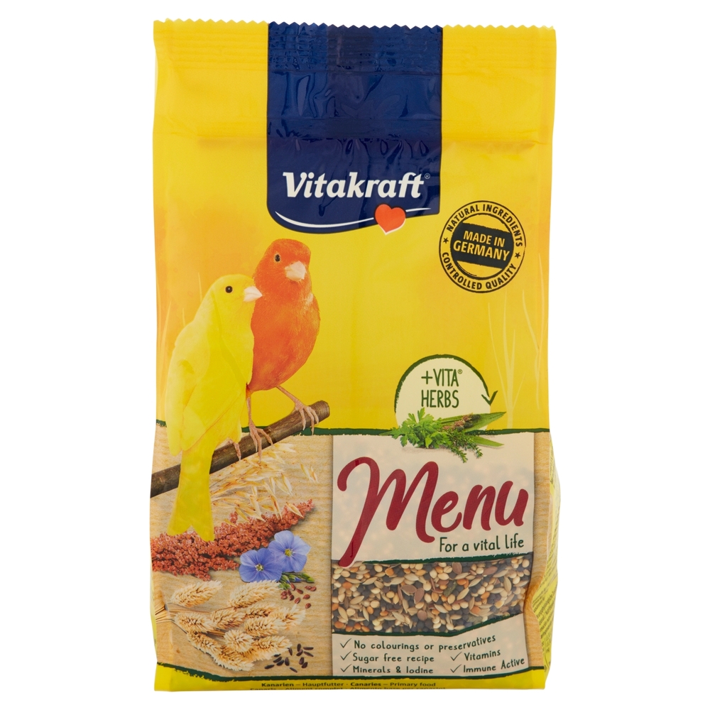 Vitakraft Menu Alimento base per canarini 500 g