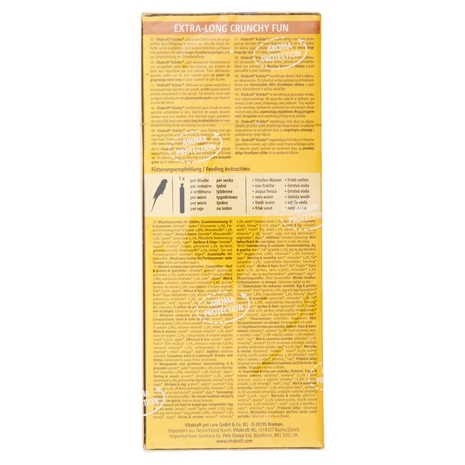 Vitakraft Kräcker Original Mix pappagallini ondulati 3 pezzi 80 g