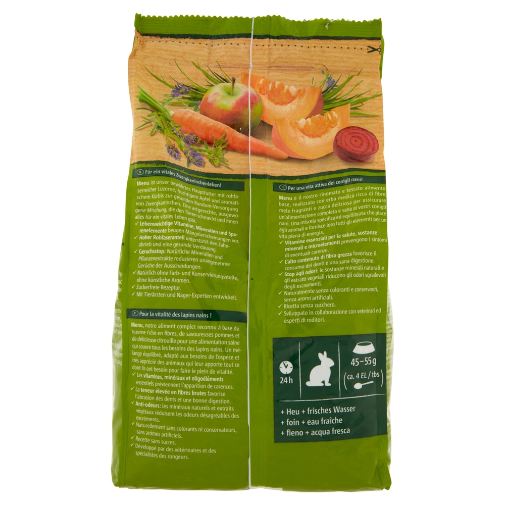 Vitakraft Menu Vital Conigli nani - Alimento completo 1 kg
