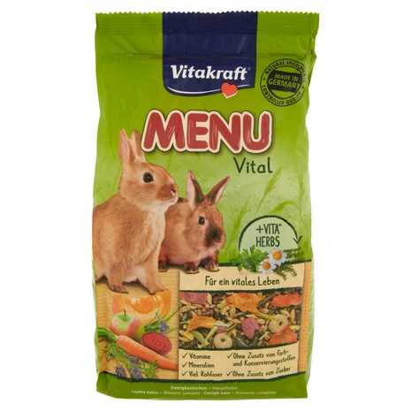 Vitakraft Menu Vital Conigli nani - Alimento completo 1 kg